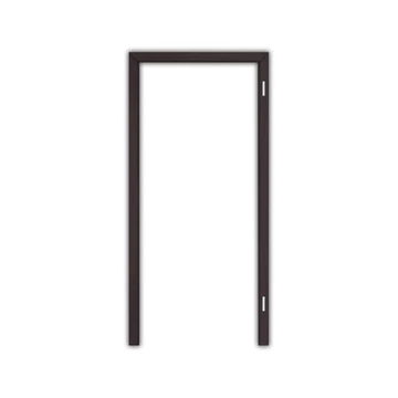 Beltéri ajtó tok dekorfóliás 100x210 utólag szerelhető 10-12 cm-ig állítható,jobbos Wenge színben