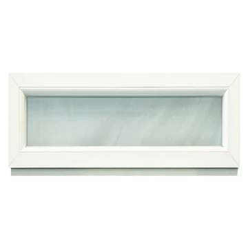 Exzellent 100x30 fix üvegezésű műanyag felülvilágító fehér 6 légkamrás 3 rétegű üvegezéssel