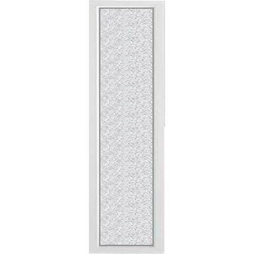 Oldalvilágító 40x210 fix üvegezéssel fehér színben 2 rétegű GRÍZ üveggel