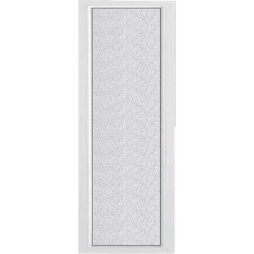 Oldalvilágító 50x210 fix üvegezéssel fehér színben 2 rétegű GRÍZ üveggel