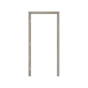 Beltéri ajtó tok cpl 75x210 utólag szerelhető 13-15 cm-ig állítható,balos északi tölgy színben