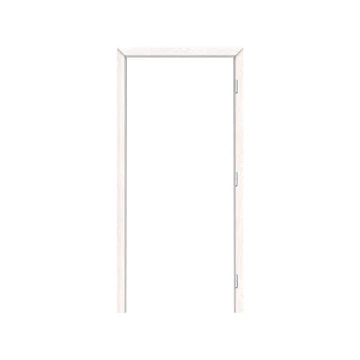 Beltéri ajtó tok cpl 75x210 utólag szerelhető 11-13 cm-ig állítható,jobbos fehér kőris színben