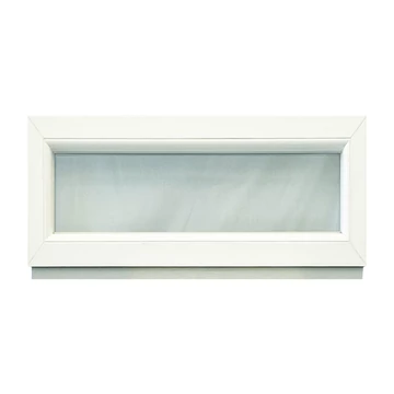 Exzellent 90x30 fix üvegezésű műanyag felülvilágító fehér 6 légkamrás 3 rétegű üvegezéssel