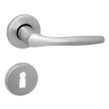 Agata alumínium f1 bb tollas kulcsnyílású, rozettás kilincs *6000071501-K*