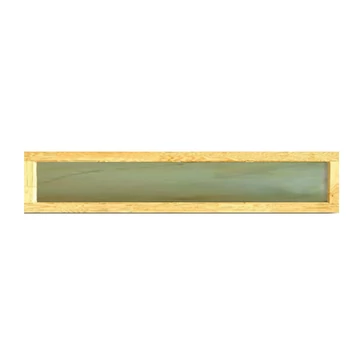 Fa felülvilágító 100x30 borovi fenyőből bronz reflexiós üveggel