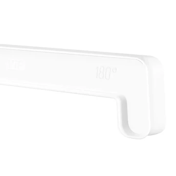 Fehér színű hossztoldó üreges műanyag párkányhoz