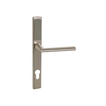 Giulia matt króm pz cilinderhelyes, 92 mm kilincs-kulcsközép távolságú, mantova silden bejárati ajtó kilincs-kilincs JOBBOS *6000107104-J-K*