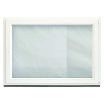 Exzellent 150x120 bukó-nyíló jobbos műanyag ablak fehér 6 légkamrás 2 rétegű üvegezéssel