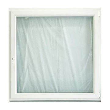 Exzellent 150x150 bukó-nyíló jobbos műanyag ablak fehér 6 légkamrás 2 rétegű üvegezéssel