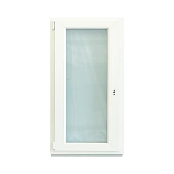 Exzellent 60x90 bukó-nyíló balos műanyag ablak fehér 6 légkamrás 2 rétegű üvegezéssel