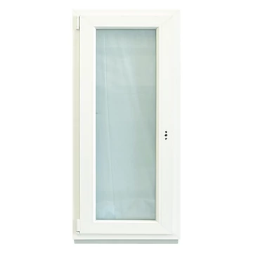 Exzellent 60x150 bukó-nyíló balos műanyag ablak fehér 6 légkamrás 3 rétegű üvegezéssel