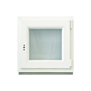 Exzellent 60x60 bukó-nyíló jobbos műanyag ablak fehér 6 légkamrás 3 rétegű üvegezéssel