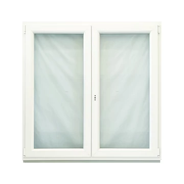 Exzellent 150x150 középen nyíló bukó-nyíló jobbos műanyag ablak fehér 6 légkamrás 3 rétegű üvegezéssel