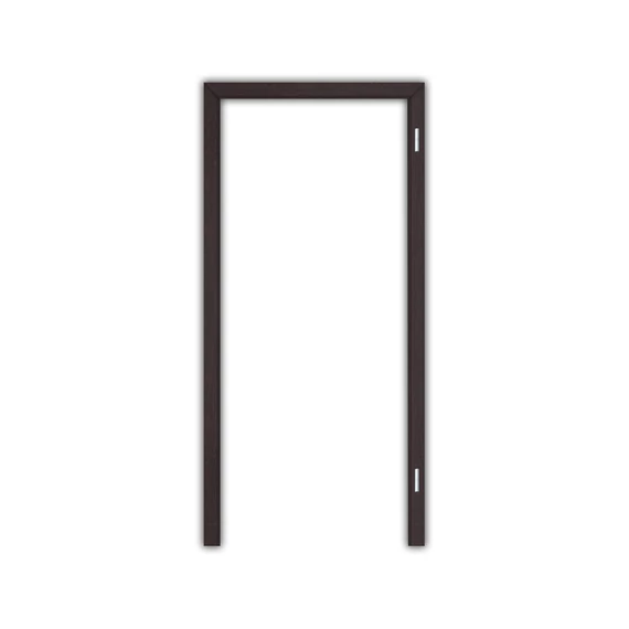 Beltéri ajtó tok dekorfóliás 100x210 utólag szerelhető 10-12 cm-ig állítható,jobbos Wenge színben 