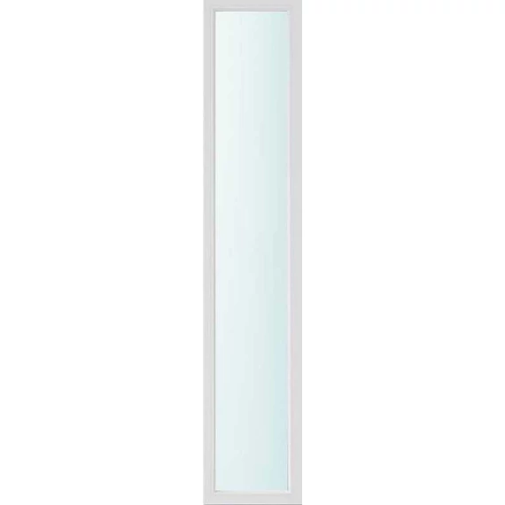 Oldalvilágító 30x210 fix üvegezéssel fehér színben 2 rétegű savmart üveggel