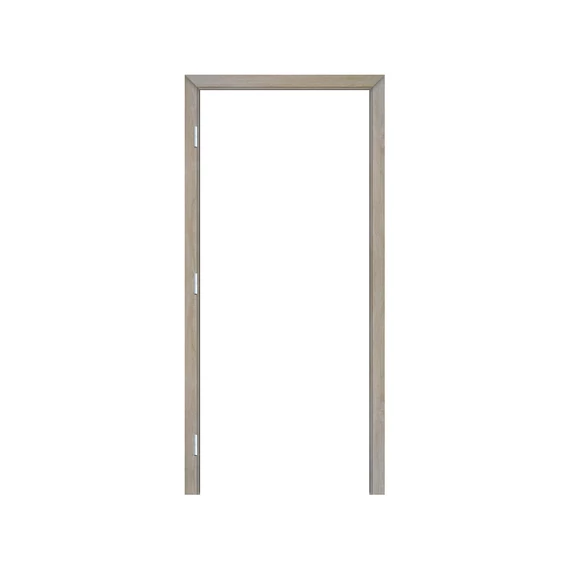 Beltéri ajtó tok cpl 75x210 utólag szerelhető 13-15 cm-ig állítható,balos északi tölgy színben 