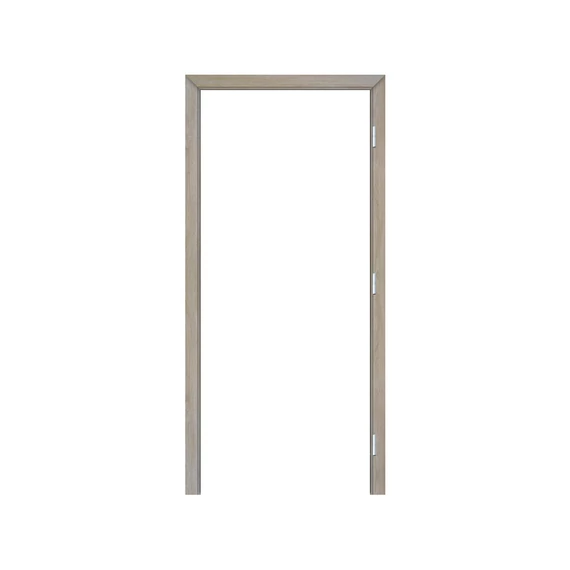 Beltéri ajtó tok cpl 75x210 utólag szerelhető 11-13 cm-ig állítható,jobbos északi tölgy színben 