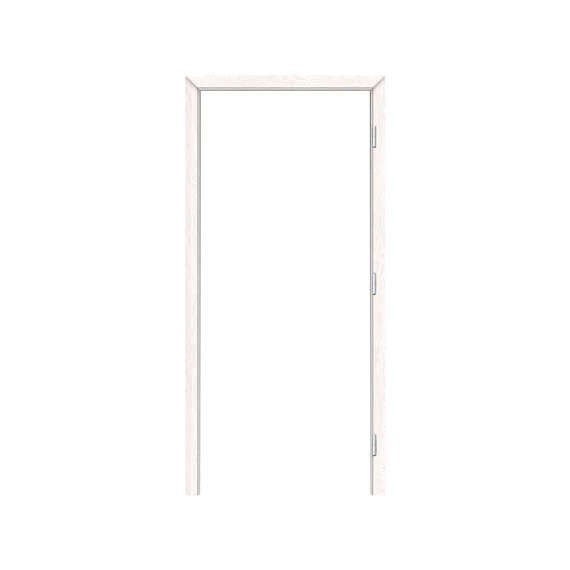 Beltéri ajtó tok cpl 75x210 utólag szerelhető 11-13 cm-ig állítható,jobbos fehér kőris színben 