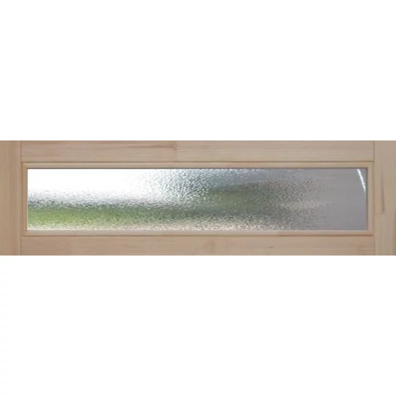 Fa felülvilágító 100x30 borovi fenyőből gríz üveggel 