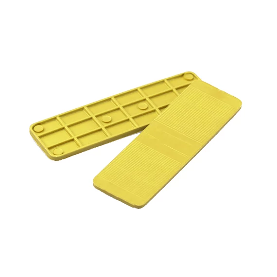 Hézagoló ék 4mm vastag sárga, 30x100 mm-es