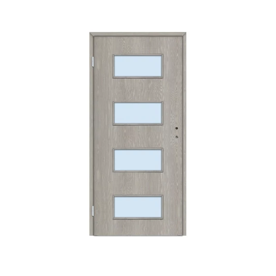 Dekor beltéri ajtó Missouri 75x210 balos sziklás fenyő 12-14 tokkal