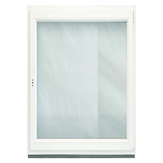 Exzellent 120x150 bukó-nyíló jobbos műanyag ablak fehér 6 légkamrás 2 rétegű üvegezéssel