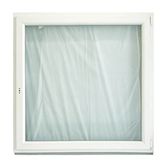 Exzellent 150x150 bukó-nyíló jobbos műanyag ablak fehér 6 légkamrás 2 rétegű üvegezéssel