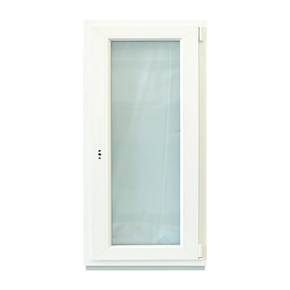 Exzellent 60x120 bukó-nyíló jobbos műanyag ablak fehér 6 légkamrás 2 rétegű üvegezéssel