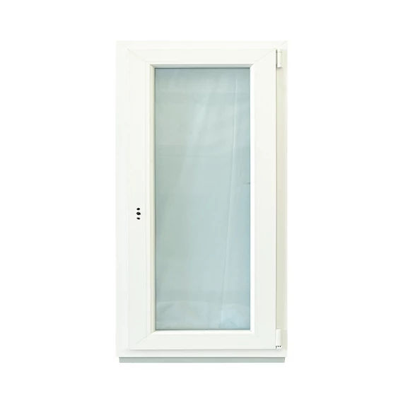Exzellent 60x90 bukó-nyíló jobbos műanyag ablak fehér 6 légkamrás 2 rétegű üvegezéssel