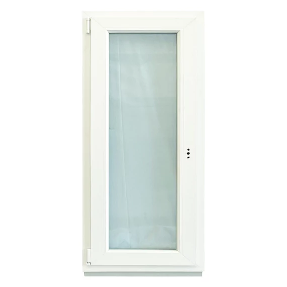 Exzellent 60x150 bukó-nyíló balos műanyag ablak fehér 6 légkamrás 3 rétegű üvegezéssel