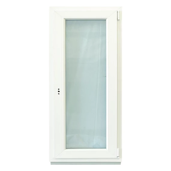Exzellent 60x150 bukó-nyíló jobbos műanyag ablak fehér 6 légkamrás 3 rétegű üvegezéssel