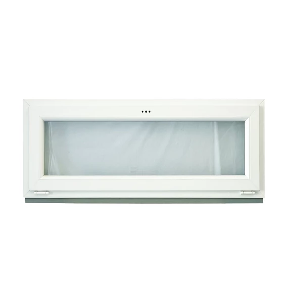 Exzellent 120x60 bukó műanyag ablak fehér 6 légkamrás 2 rétegű üvegezéssel