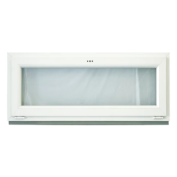 Exzellent 150x60 bukó műanyag ablak fehér 6 légkamrás 3 rétegű üvegezéssel