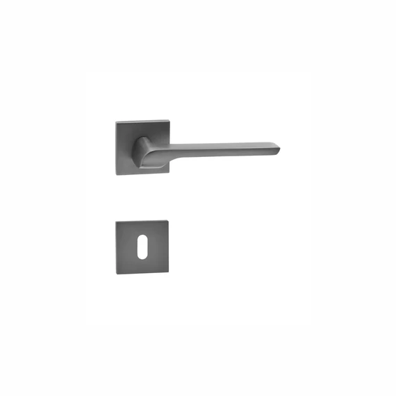 Dodge antracit bb tollas kulcsnyílású, rozettás kilincs *6002090001-K*