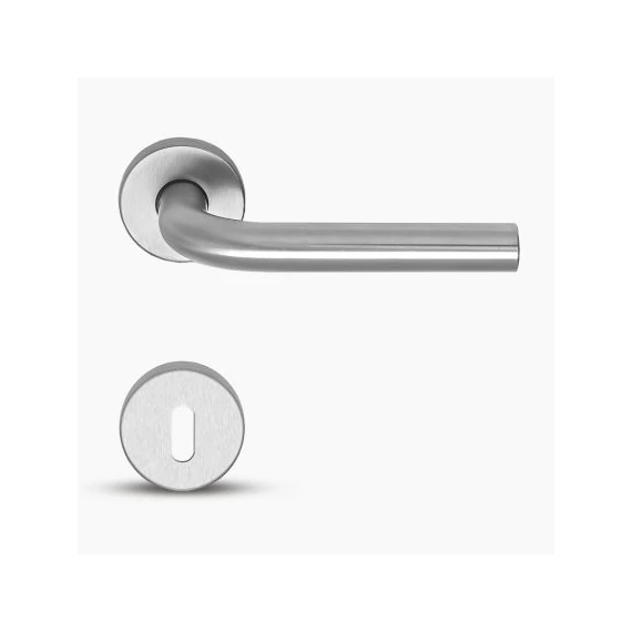 Yukon pro inox bb tollas kulcsnyílású, rozettás kilincs *6000078302-K*