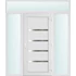 Műanyag bejárati ajtó 180x240 jobbos Norfolk tömör 2 rétegű üveggel és hőszigetelt panellel 5 kamrás fehér