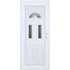 Műanyag bejárati ajtó 90x210 balos Miami 3 üveges 5 kamrás fehér