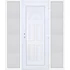 Műanyag bejárati ajtó 200x210 jobbos Miami tömör oldalvilágítóval 5 kamrás fehér