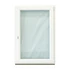Műanyag ablak 90x120 Salamander 3 rétegű üveggel bukó nyíló jobbos fehér 5 kamrás